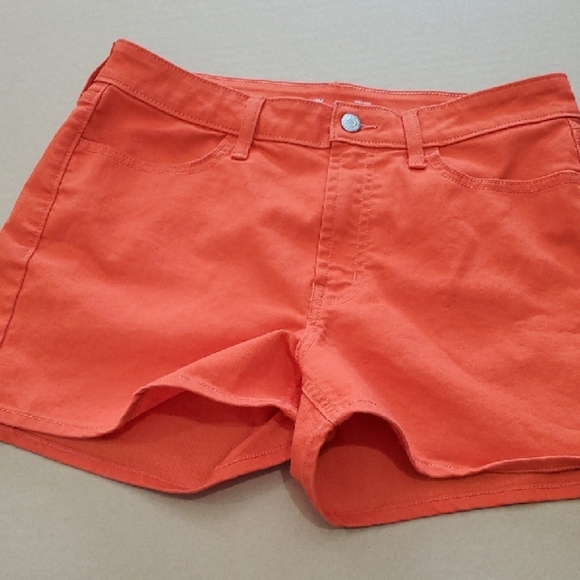 Old Navy Pants - Old Navy Orange Jean Shorts